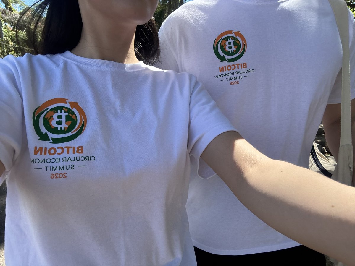 SaturdayBlock's tweet image. Bitcoin Circular Economies Summit 2026
27 Jan - 29 Jan

What an inspiring and joyful three-day journey — and now it comes to an end.
Grateful for all the new knowledge, conversations, and people we met along the way.☺️
See you again very soon!
We’ll keep learning, growing, and