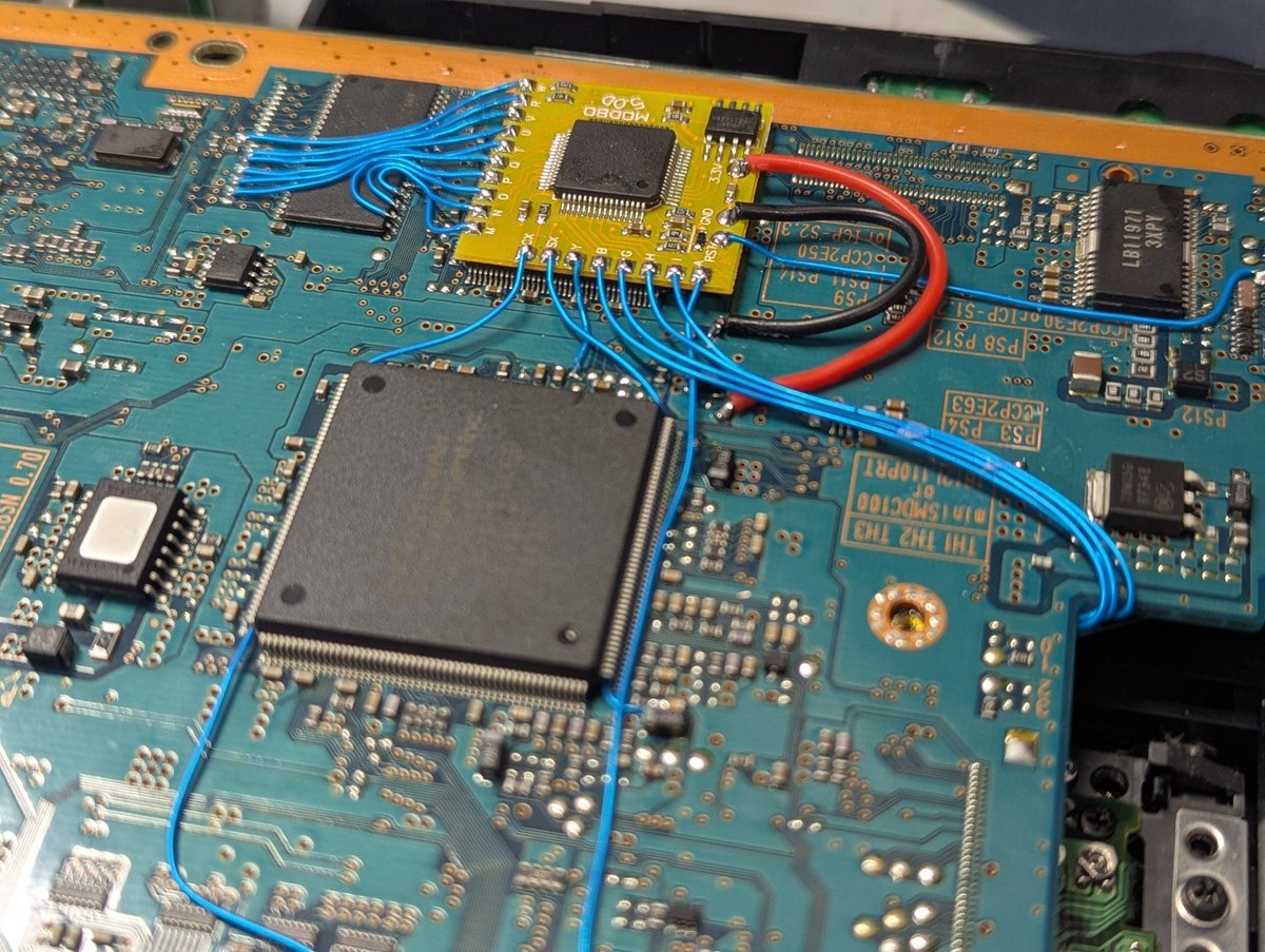 topvint's tweet image. Order #5301  

I refurbished and modded this beautiful Aqua Blue #Playstation2 which came all the way from Croatia!  

Want to see what I did? Check it out below 👇