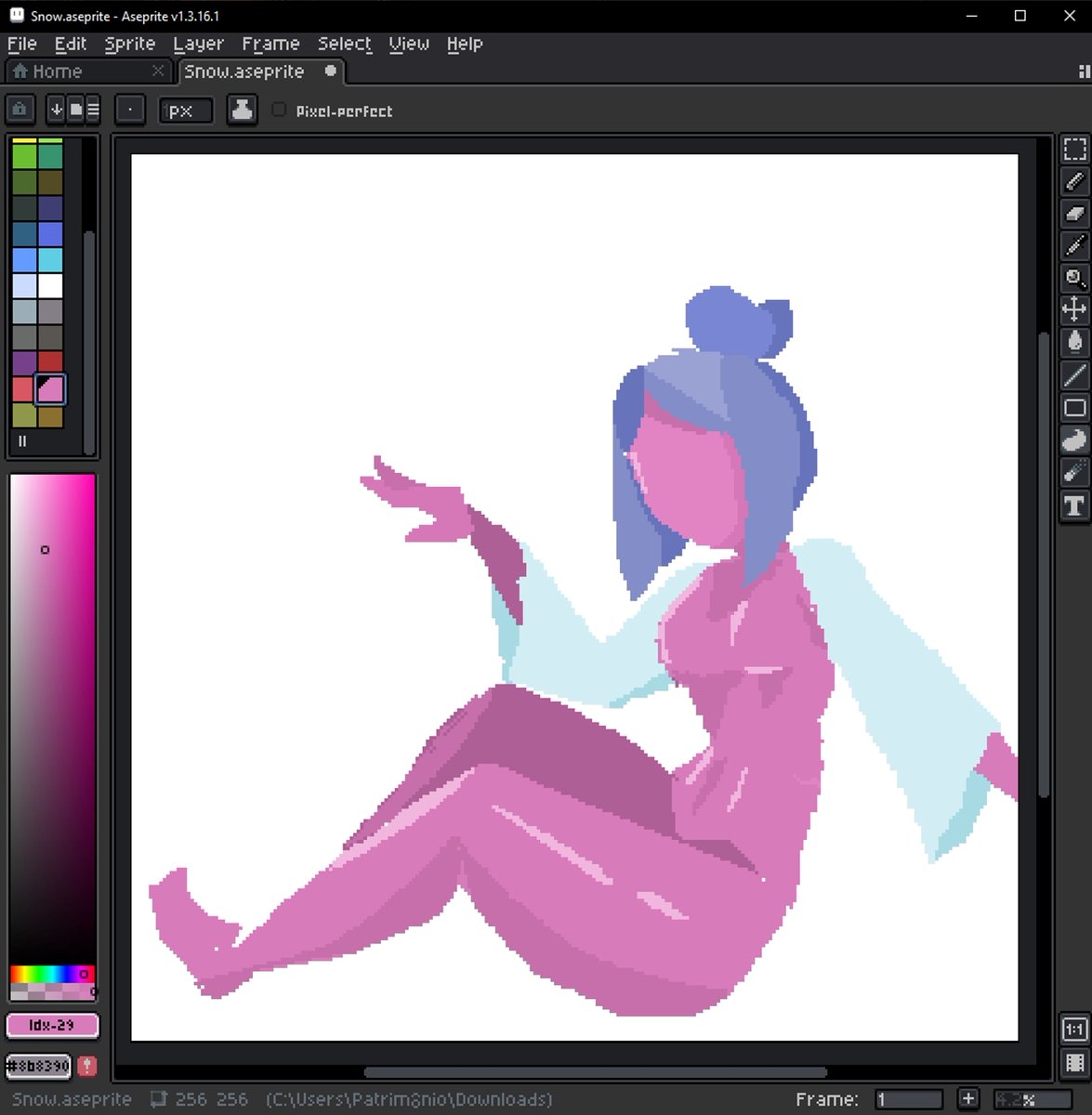 VelvettPixel's tweet photo. Wip

#pixelart 
#pixelartcommunity
#WIPWednesday
#ScreenshotSaturday https://t.co/gMpI36WR7t