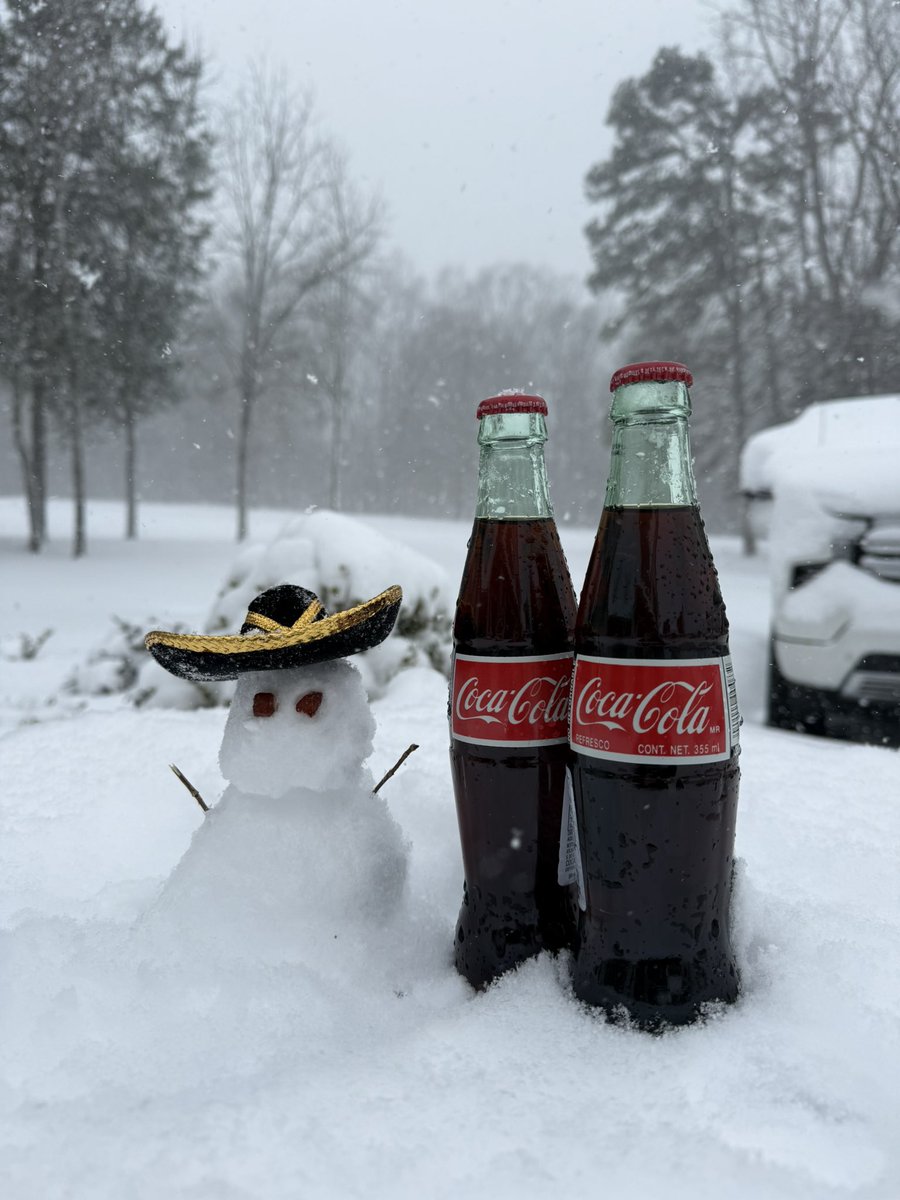Nothing like an ICE COLD Mexican Coke! ☃️🥤😮‍💨