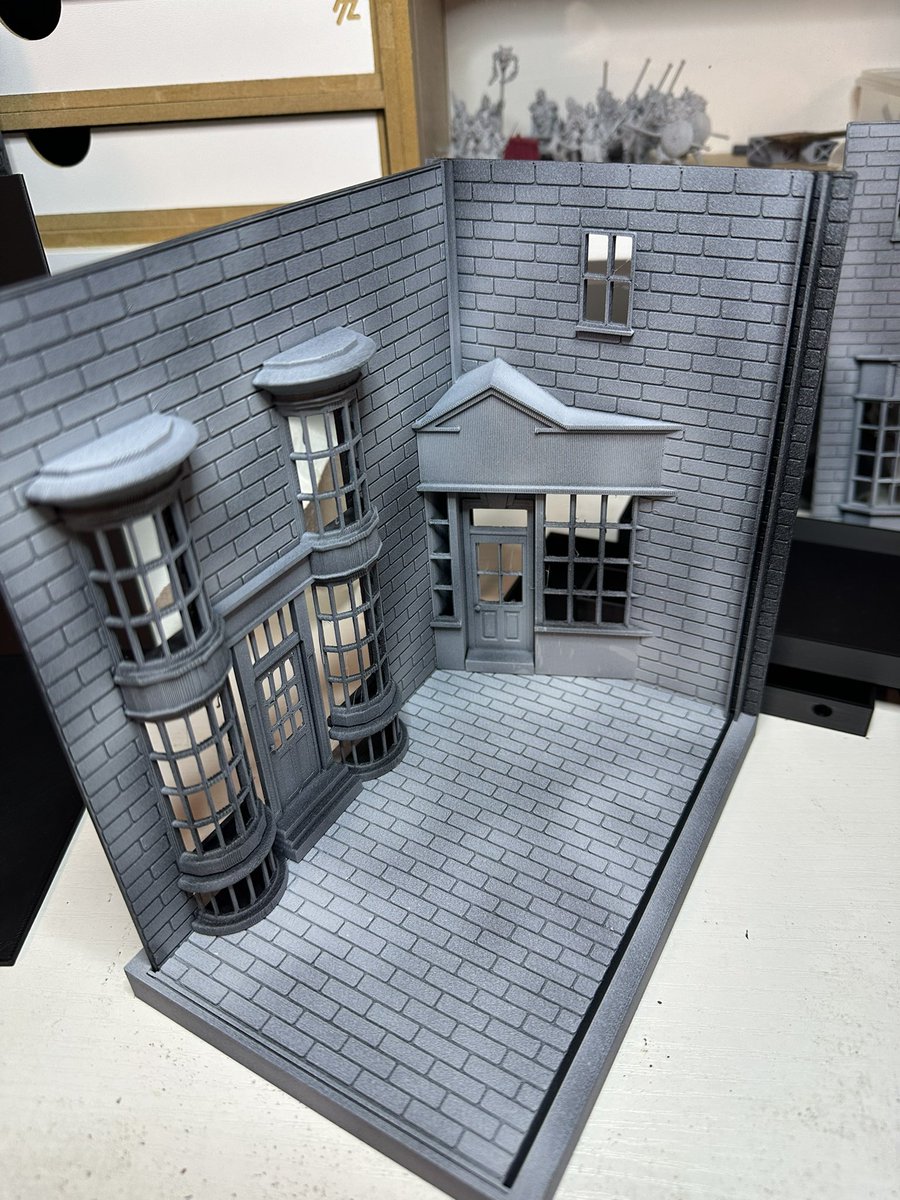 fortune_uwe's tweet photo. So lange nichts mehr gepostet. Heute mal Bastelprojekt. #booknook #HarryPotter #3dDruck #modellbau. https://t.co/Hh8c1jeqoB