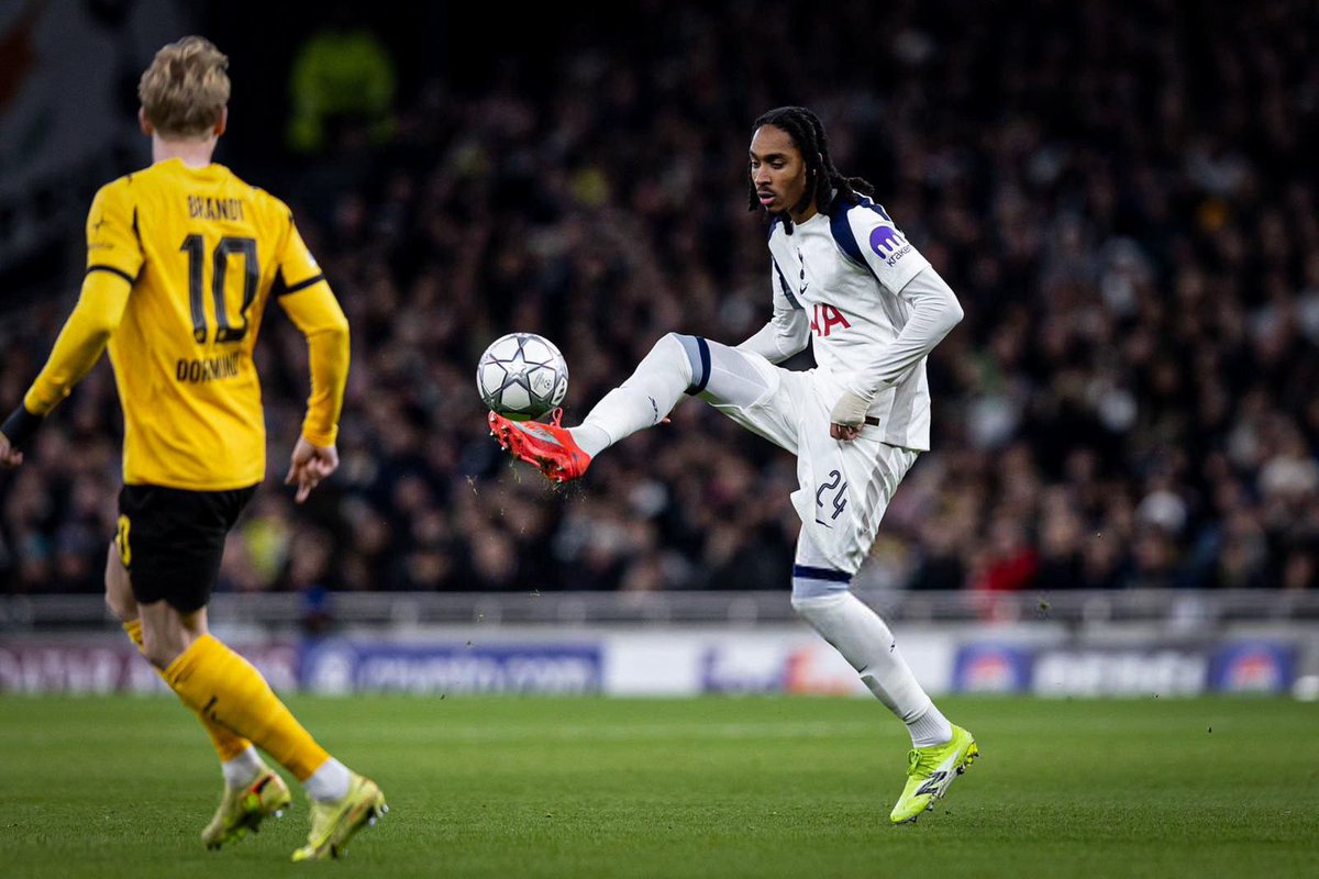 SpursArmyTweets's tweet image. Hearing #thfc will be WITHOUT Wilson Odobert, Micky van de Ven, Kevin Danso and Djed Spence for the visit of Manchester City tomorrow. ❌