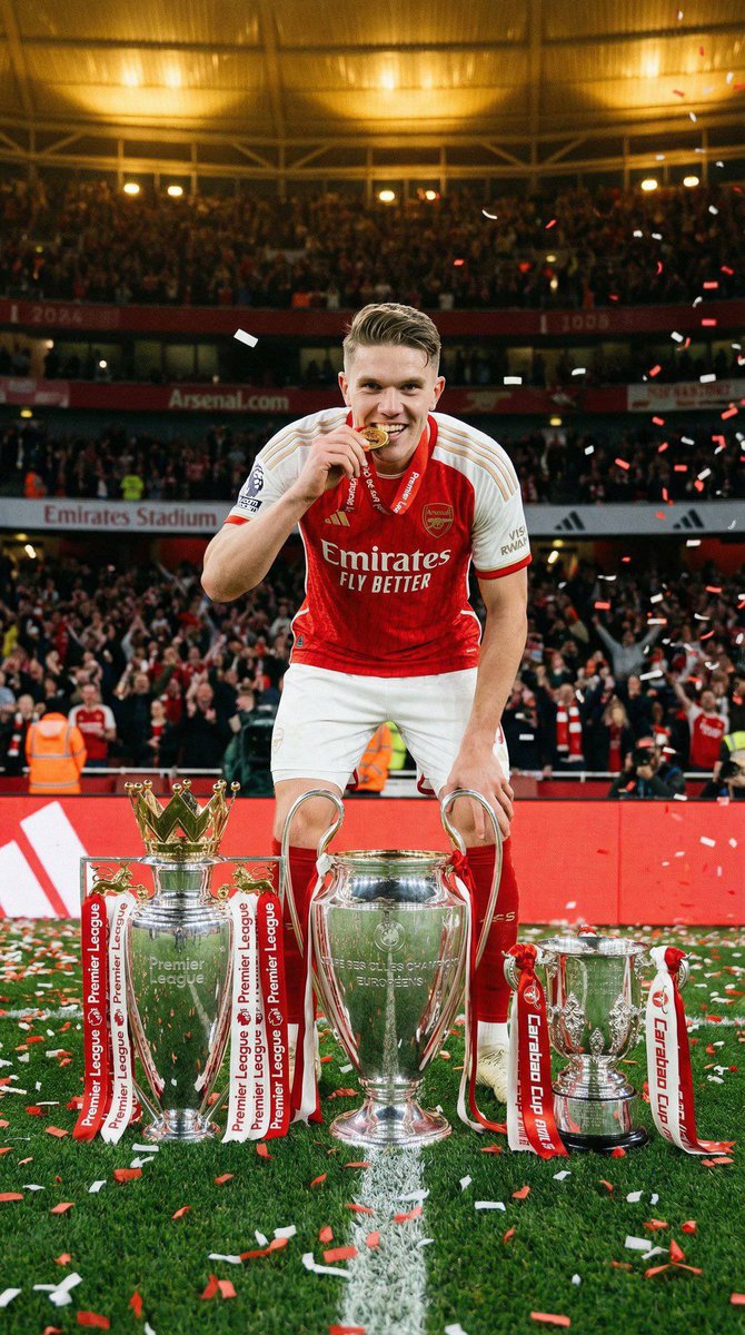Only1Tommo96's tweet photo. 🚨Viktor Gyökeres is going to make this happen mark my words. Bookmark it. 

Arsenal Football Club will be Premier League Champions at the end of the season. https://t.co/rxfEPAbCqk