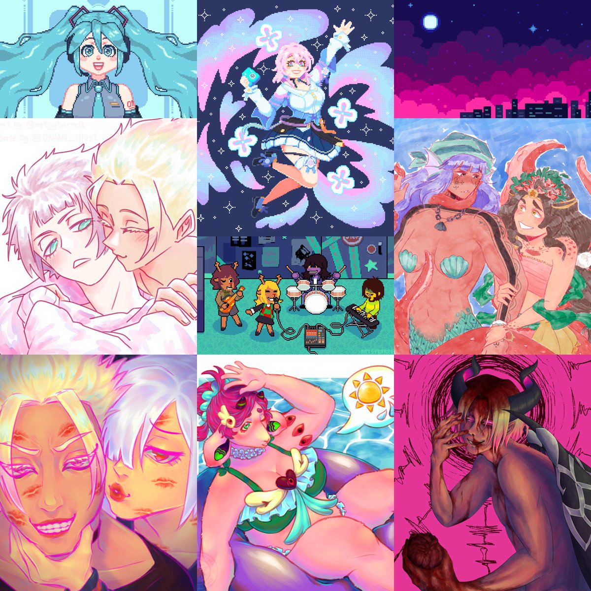 💘 VALENTINE'S SALE 💘

🏷️ 30% off my commissions @ vgen.co/artsybarrels!!

🎨 offering: sketches, rendered illustrations, chibis, ychs, pixel art, character design, pixel giftubers, celshaded pngtubers, emotes, pagedolls

💌 dm here or on discord (artsybarrels) for inquiries~