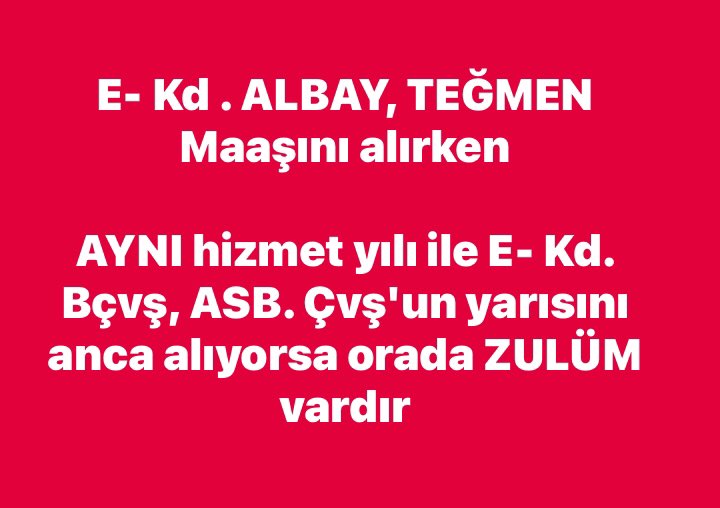Adalet bunun neresinde. Herkes kulağının üstüne yatıyor.