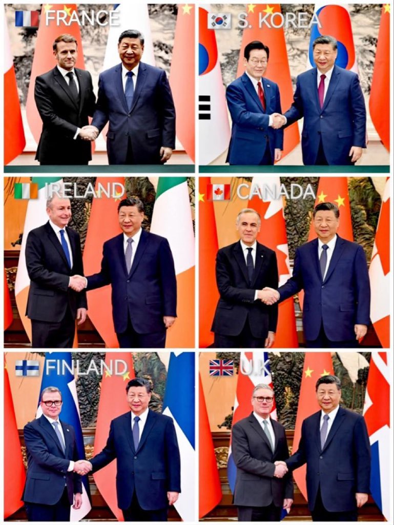 BelalKyhan's tweet photo. January in Beijing 👇

US allies, to use Carney's expression, are "taking the sign down." https://t.co/qPxDVqoEWD