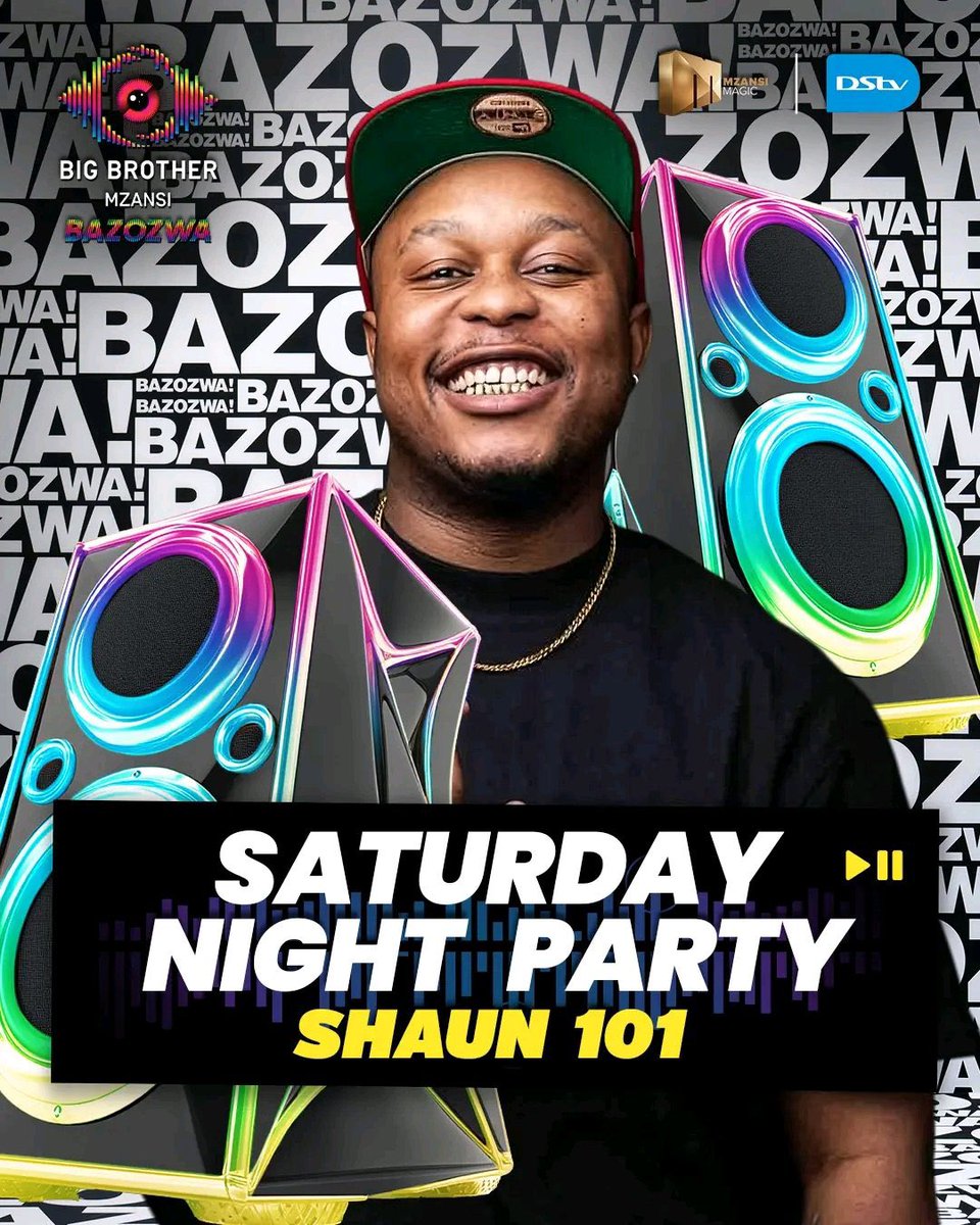 Jabu_Macdonald's tweet photo. #BBMzansiS6  #Bazozwa

This is the first Saturday night party I enjoyed this season so far. 

Thank you Shaun 101 . Even I was dancing with the housemates 🤌🏼 https://t.co/c9DMenrk03