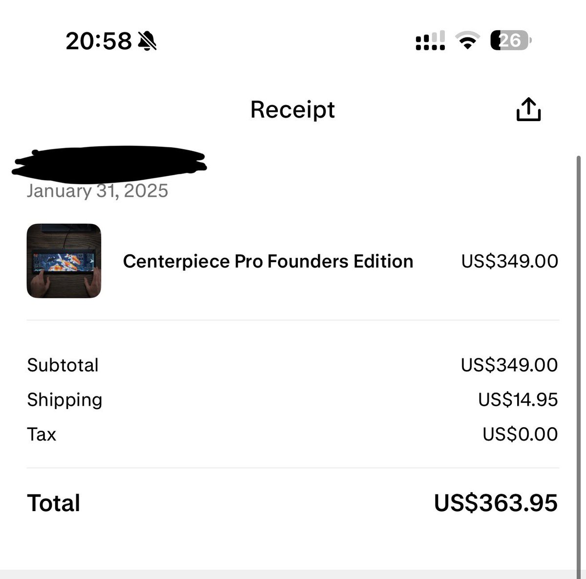 xdGimli's tweet photo. Happy 1 year anniversary of ordering the Finalmouse cpro and it not being shipped yet🥳🎉 https://t.co/J8SIJLevcw