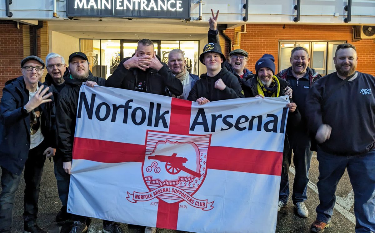 Norfolk Arsenal Supporters Club tweet media