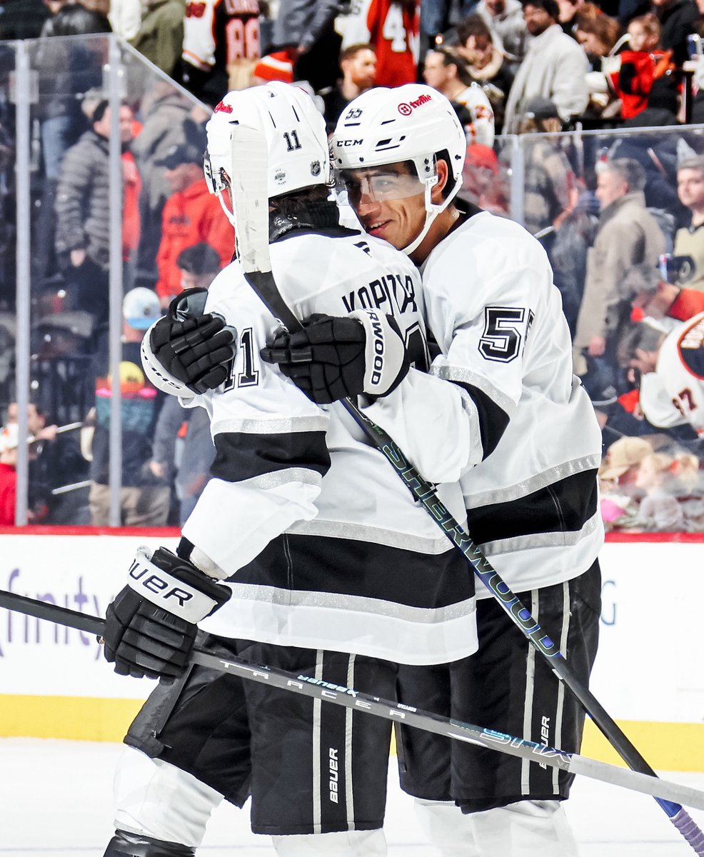 LAKings's tweet photo. We missed him too, Q 😭 https://t.co/Yv9xl9IJkI