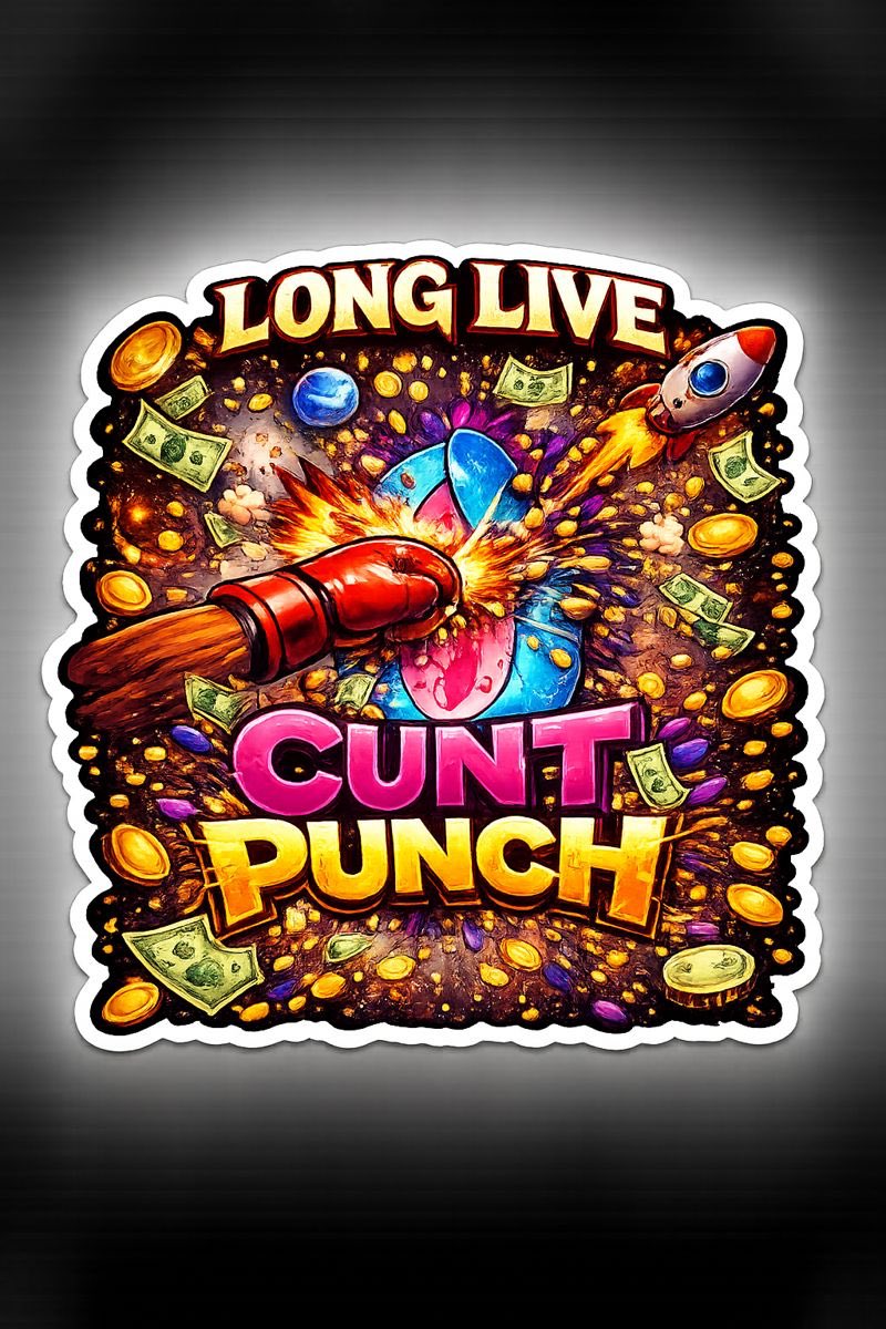cunt_punch26's tweet photo. LAUNCH IS IMMINENT.
β¨All cunt lovers β stand by.
β¨The punch is coming and itβs coming hard.
No mercy. No delays.
β¨Community first. Chaos always.
#CuntPunch #MemeCoin #CryptoLaunch #StandBy #CommunityCoin #Degens #Solana #CryptoTwitter #LaunchImminent https://t.co/cDqIYMlqDI