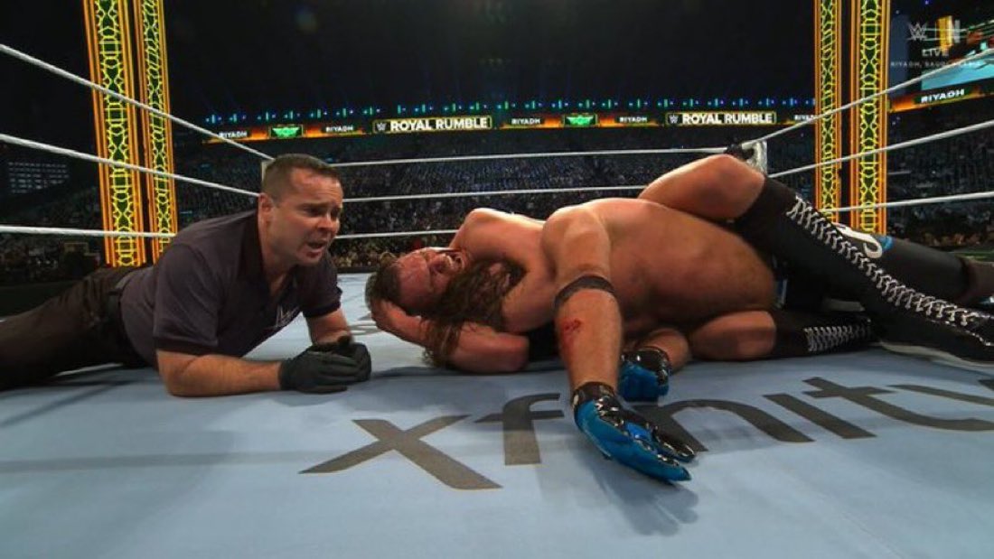 SimonMiller316's tweet photo. I genuinely didn’t think it would be on match 2 of a card but all I’m gonna say is AJ Styles is one of the best wrestlers ever. He changed the game. Wrestling today is shaped in his image.

He worked his ass off in that match, too. I’ll gush more tomorrow. An absolute 🐐. https://t.co/pJDVu34PEQ