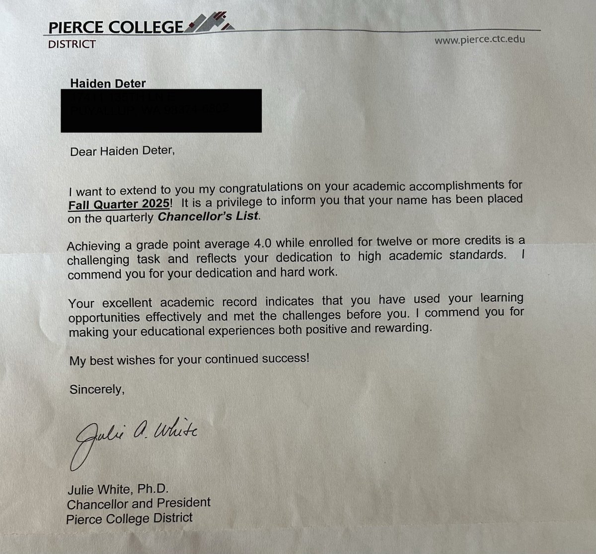 haiden_d51's tweet image. Grateful to say that I have made the Chancellor’s list this quarter as a dual-credit, running start student. 

Student before athlete!
#StudentAthlete 

@CoachDeter 
@JagNationFB