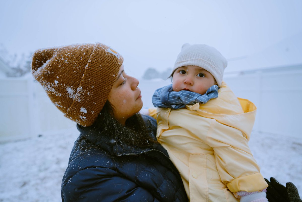 caleberle's tweet image. Snow Day!