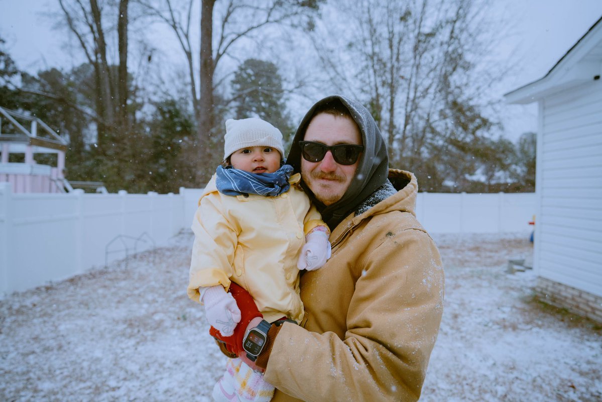 caleberle's tweet image. Snow Day!