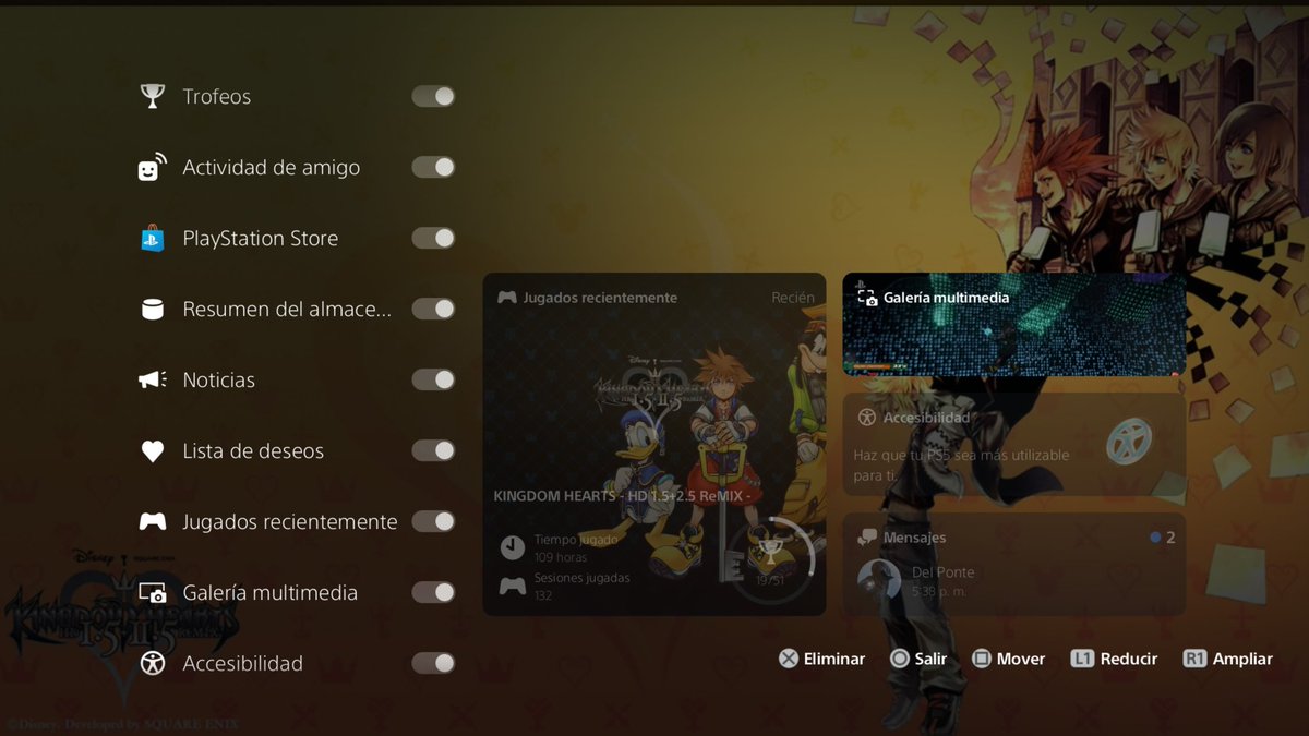 My ps5 wallpaper #kingdomhearts #PS5 #roxas