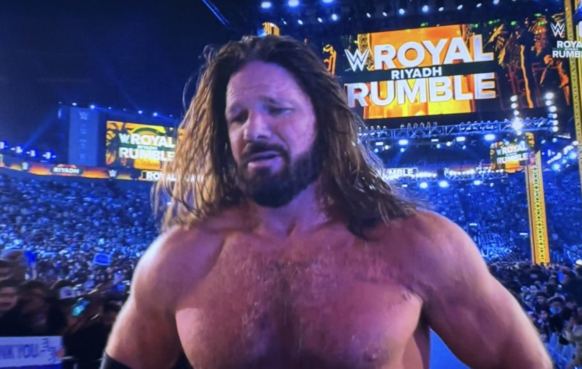 stillreal2us's tweet photo. Are you ok?

No. AJ Styles just retired. I am NOT ok. https://t.co/iHlrLMm3Pu