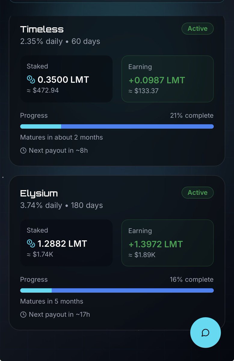 TezzaS619476's tweet photo. @RonnieRiches One day maybe… but @xLimitlessDeFix is giving great returns TODAY! https://t.co/eqA0x5UFbZ