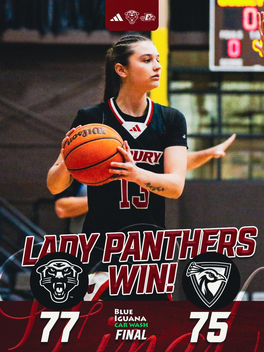 DULadyPanthers's tweet photo. Storey Called Game. 🧊 
Panthers WIN!! 

#WonDrury | #CommitToIt https://t.co/ZLxMoyAcou