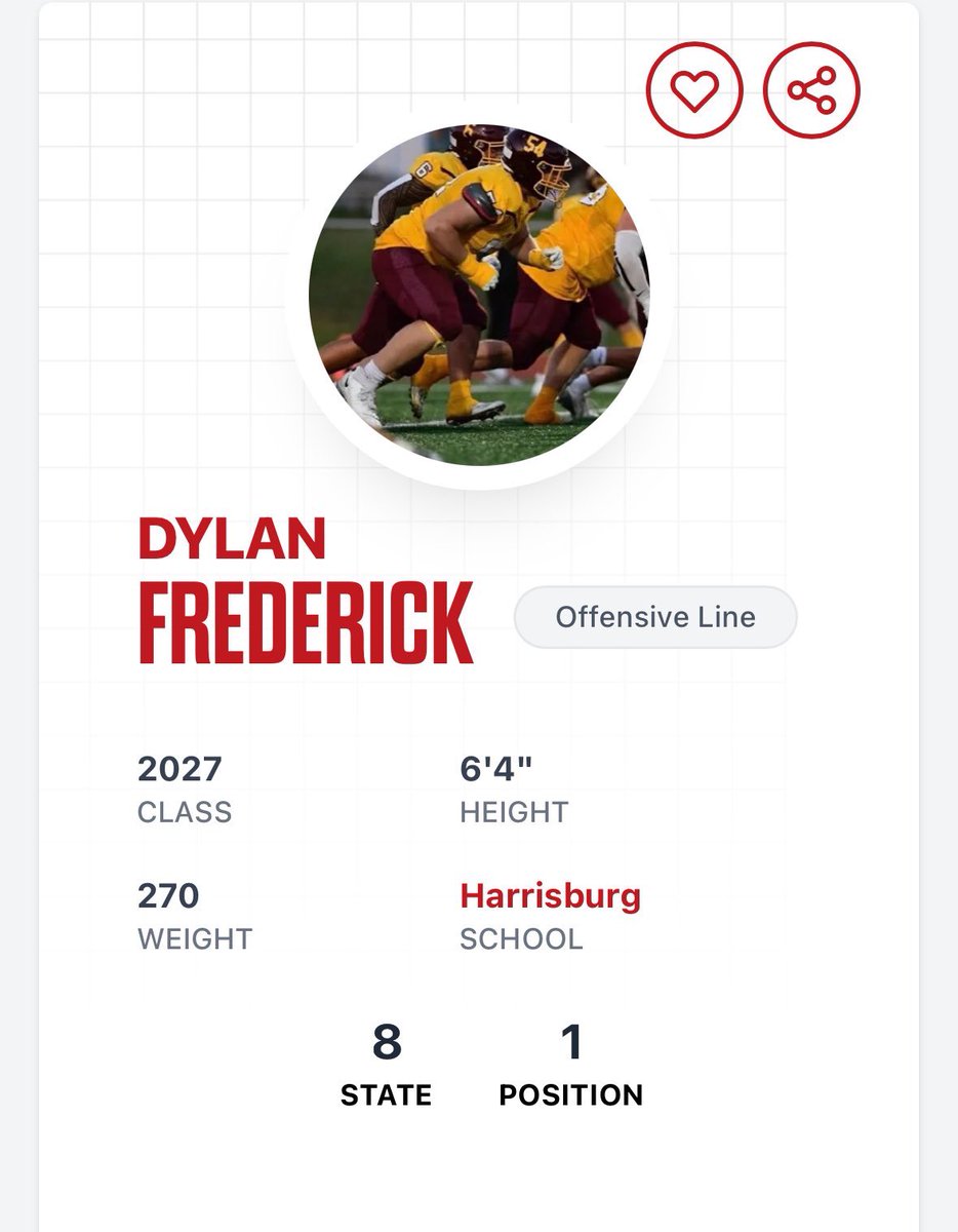 Dylan Frederick 27’ OL/DL tweet media