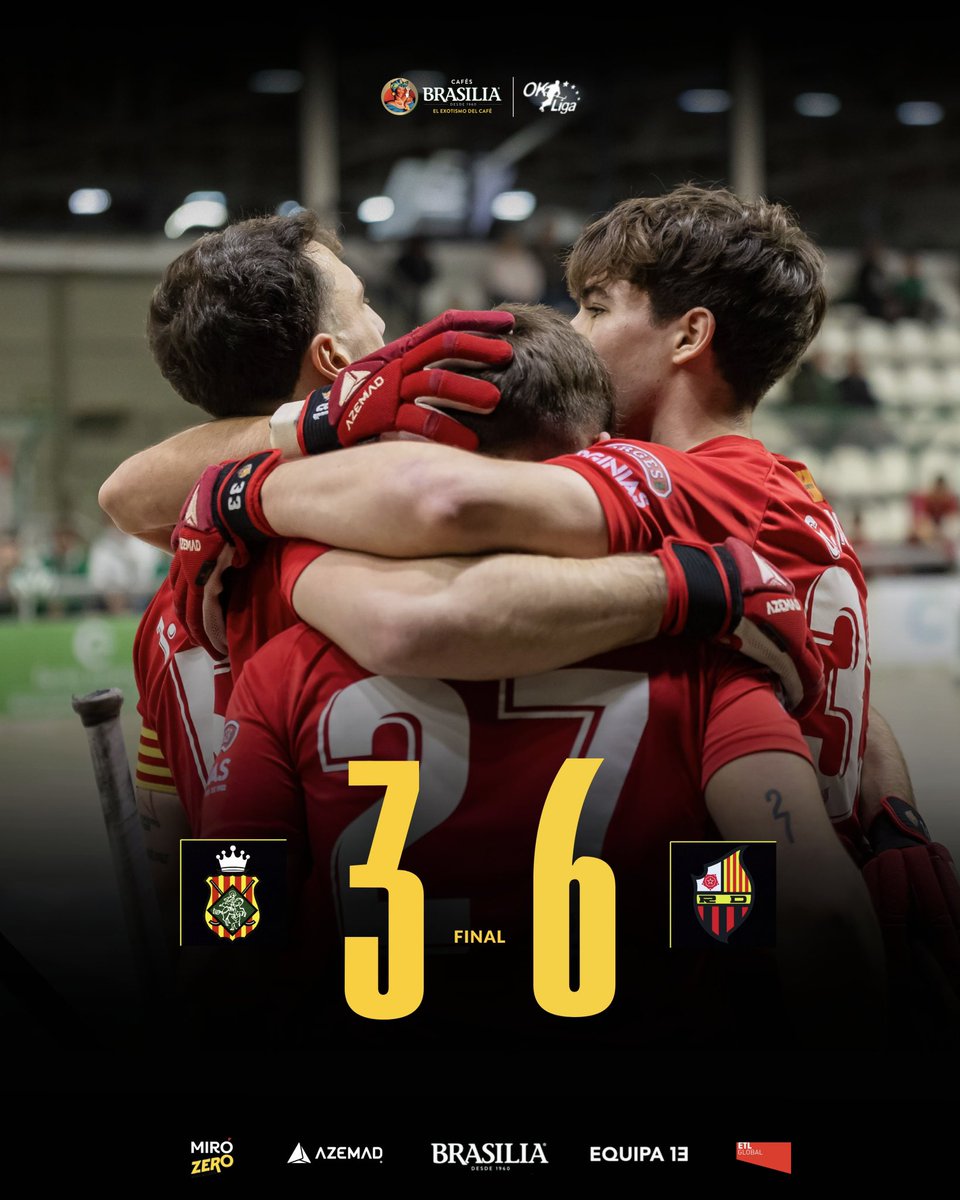 𝐕𝐈𝐂𝐓𝐎̀𝐑𝐈𝐀𝐀𝐀𝐀 (3-6) ⚔️🔥

Un Reus Deportiu Brasilia molt solvent suma el tercer triomf consecutiu davant el Cerdanyola. 

Martí Casas amb un hat-trick, els gols de Carles Casas, Maxi Oruste i Diego Rojas i una gran actuació de Nil Viña dibuixen la victòria.

#ForçaReus