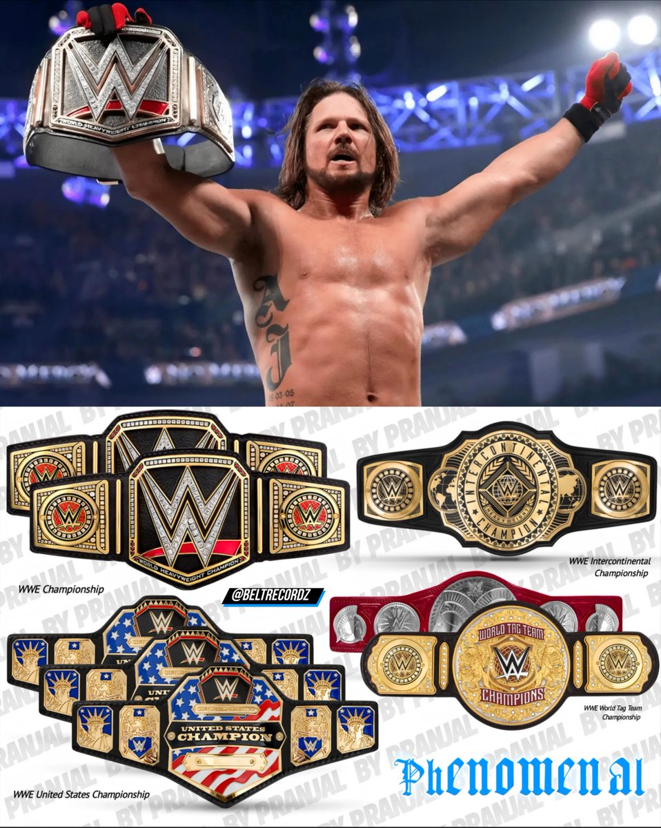 AJ Styles’ WWE career
