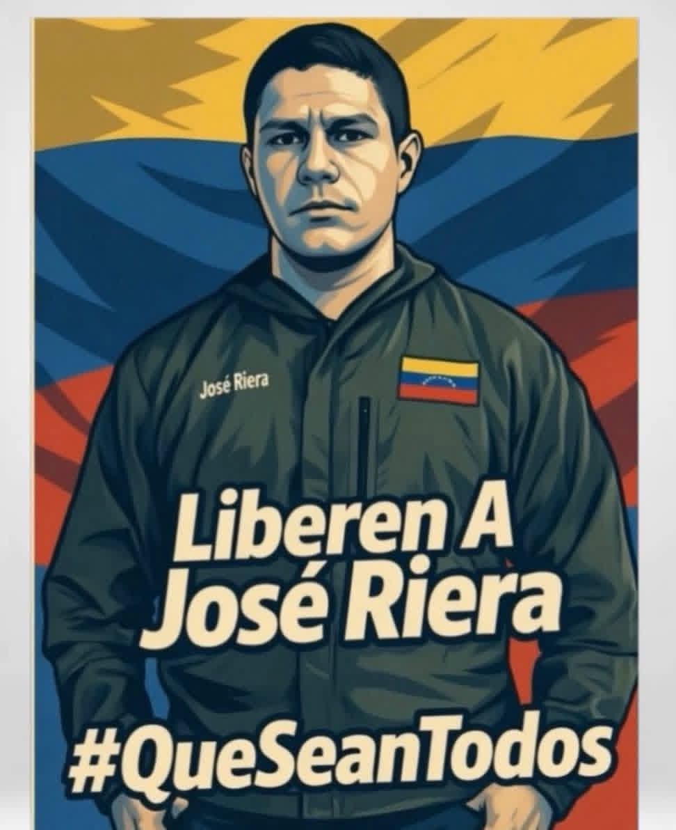 Hermano <a href="/joseriera23/">José Riera</a> pronto estarás de nuevo con nosotros
#LibertadParaTodos