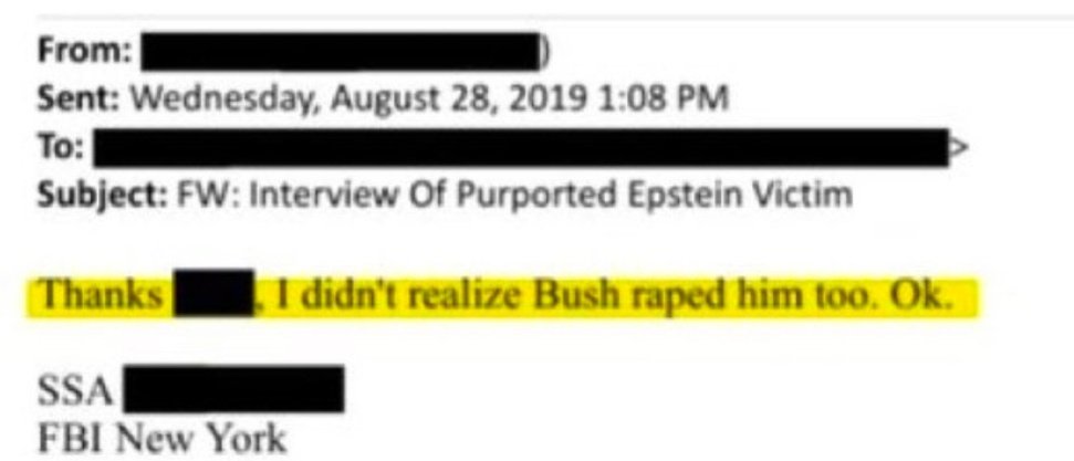 JefinhoMenes's tweet photo. Em um dos emails tem um negócio pesadíssimo sobre George Bush pai.

É assustador. Essa é só a parte mais leve.

Isso aqui,em outros tempos, pararia o mundo. São aquelas coisas que mudariam o comportamento e escolhas da sociedade toda. https://t.co/TqqOiNiEiq