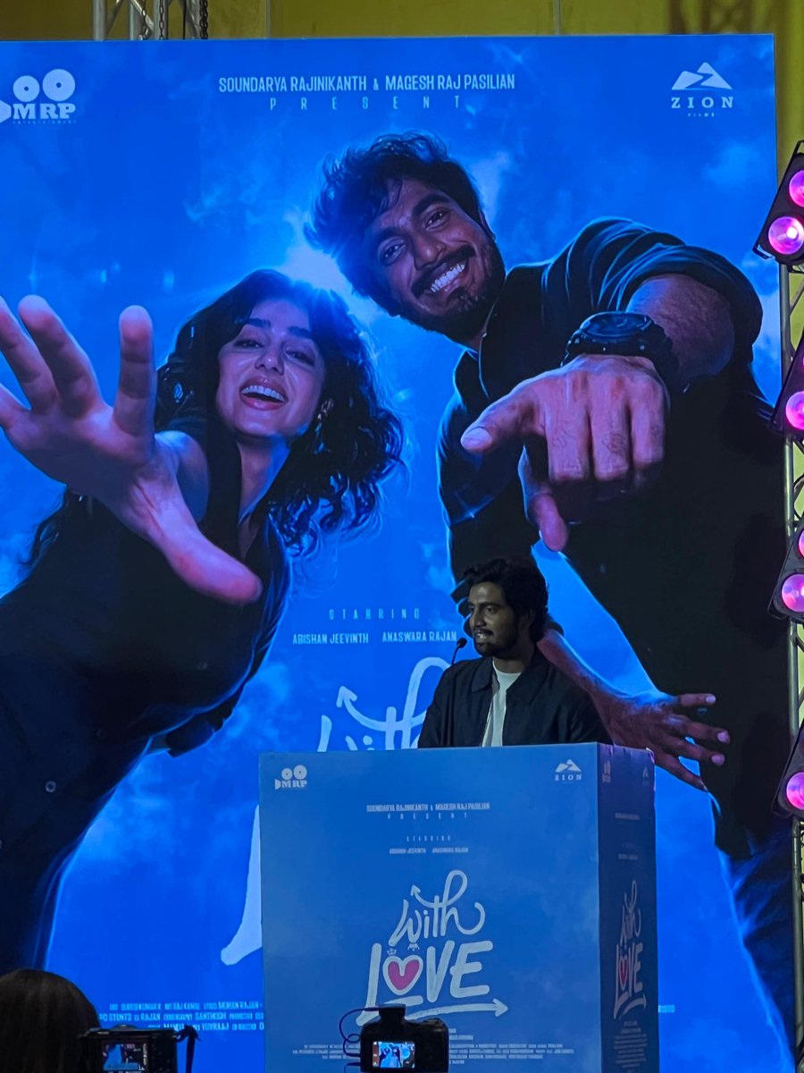dpkrh's tweet photo. Proud brother here! You deserve more and more huge success for your hardwork and pure soul! And #WithLove is just a beginning for your next wonderful journey! Feb 6 the world is going to witness the birth of a STAR ⭐ my brother @Abishanjeevinth 🫂🤍 so happy da thambi ❤️ https://t.co/mZmDrqi4iO
