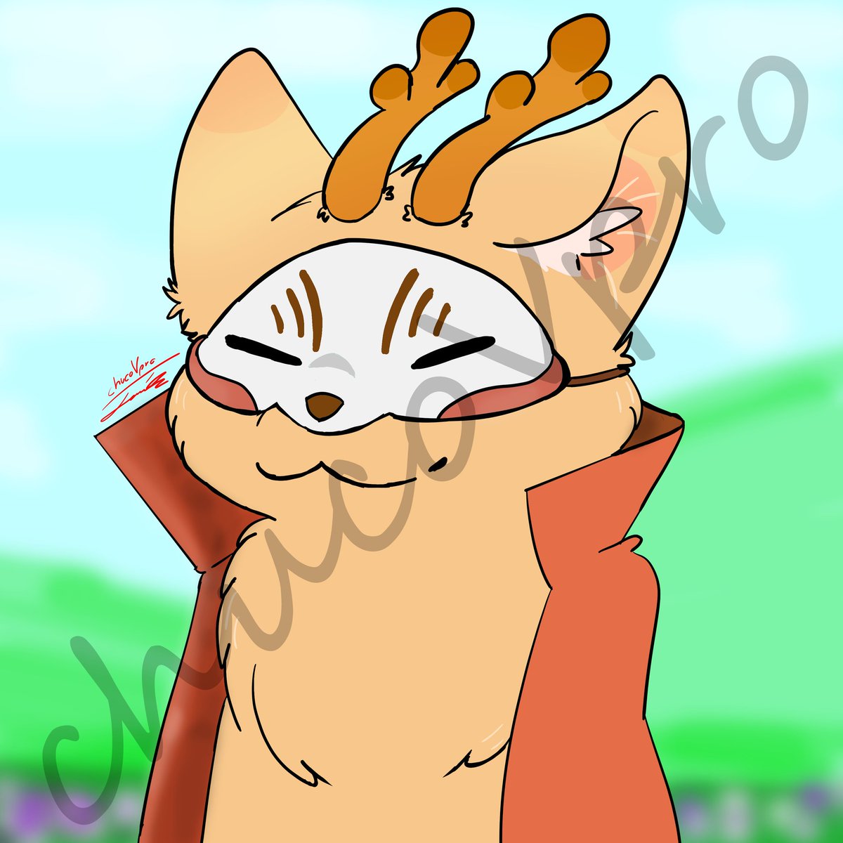ChucoVpro's tweet photo. Sibuxiang! 
Normal and Blush version

#sibuxiang #FabulousBeasts #fanart #furry https://t.co/mh66CSVoHy