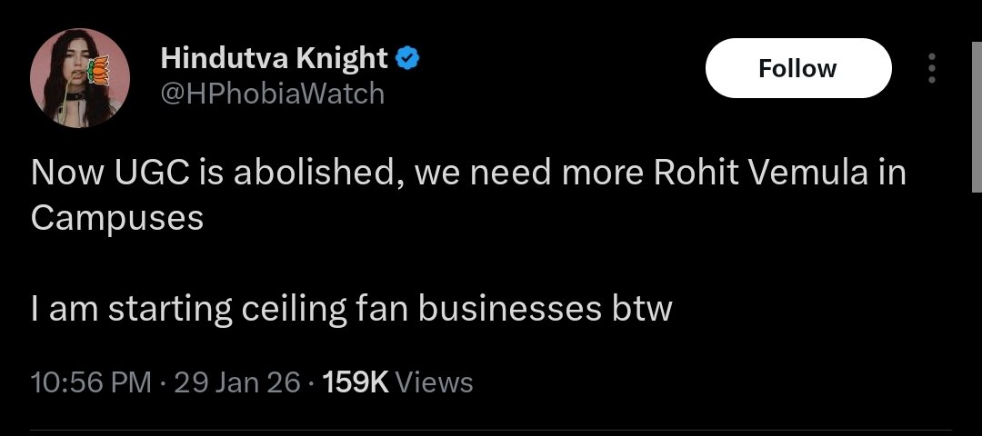 Knight_riders18's tweet image. Ye Hindu Hai??

He Want More Rohit Vemula Like Suicides In University Campus 

@HPhobiaWatch Should be in Jail Instead of Roaming Around Free in Society..

@dpradhanbjp ji Why no Action Against Such People??

#UGCRegulations #UGC #UGCProtest