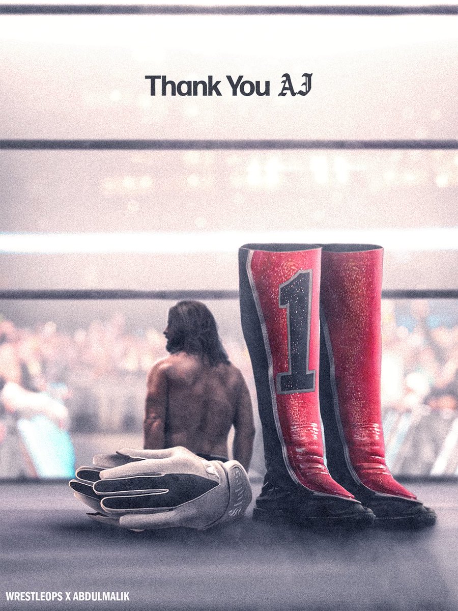 AJ Styles’ career comes to an end in WWE.

🎨: <a href="/97Abdulmalik/">عبدالملك</a> | #RoyalRumble