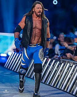 WHITESIDESTALKZ's tweet photo. When you Cry like your 3 year old again watching @Sting and it's this guy @AJStylesOrg     Who you've watched from TNA to WWE,  and makes you cry and breaks your heart on your birthday,  THANK YOU AJ, we're going to miss you Buddy You've still got it  💙 😭💔 https://t.co/RdWT2dlo8c
