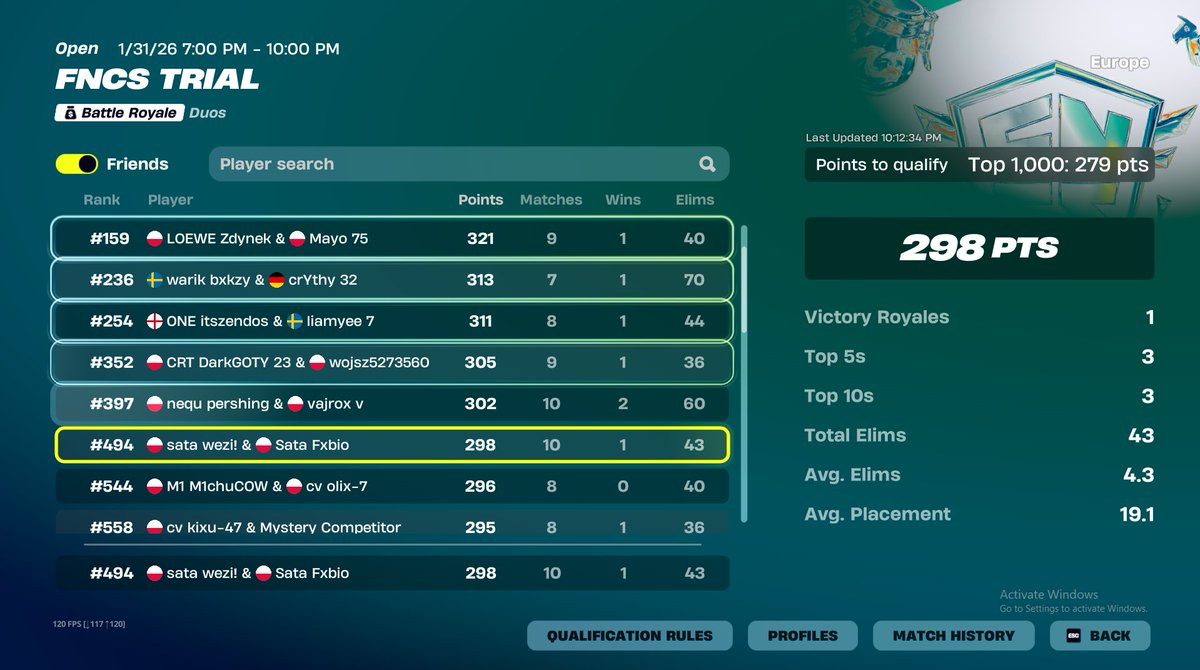 qual div2 w/<a href="/FAABIOALT/">𝙵𝙰𝙱𝙸𝙾 (#1 Dropmap Maker)</a>