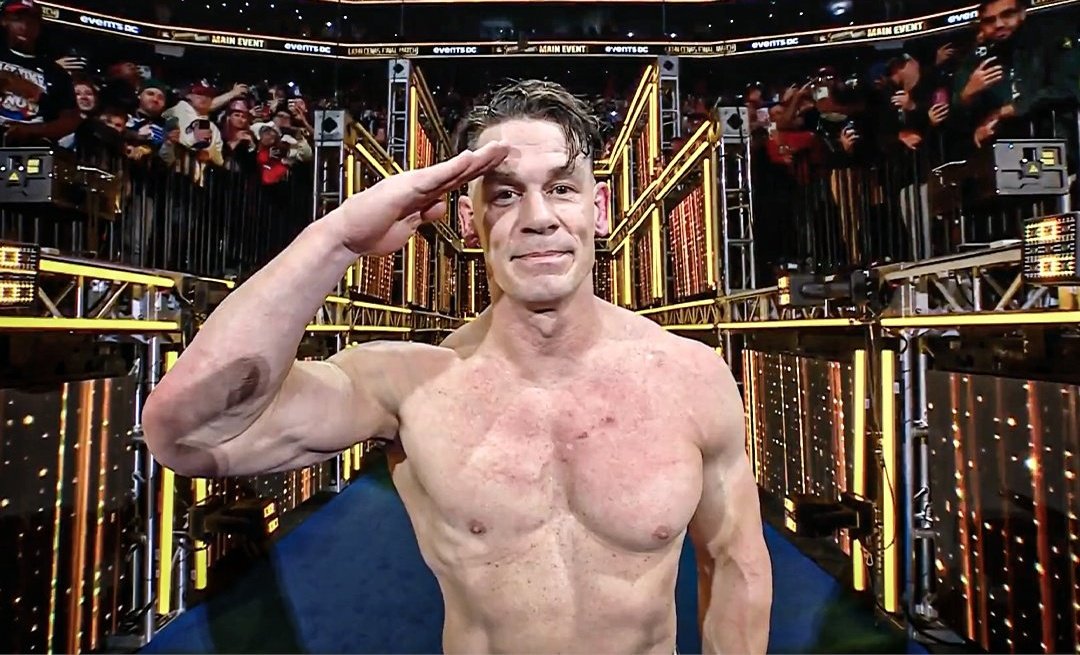 el_ayaan's tweet photo. John Cena December 13th, 2025.

Aj Styles  January 31st, 2026.

Two legends retired back to back months. End of an era 🐐💔 https://t.co/M5pN1pVZs1