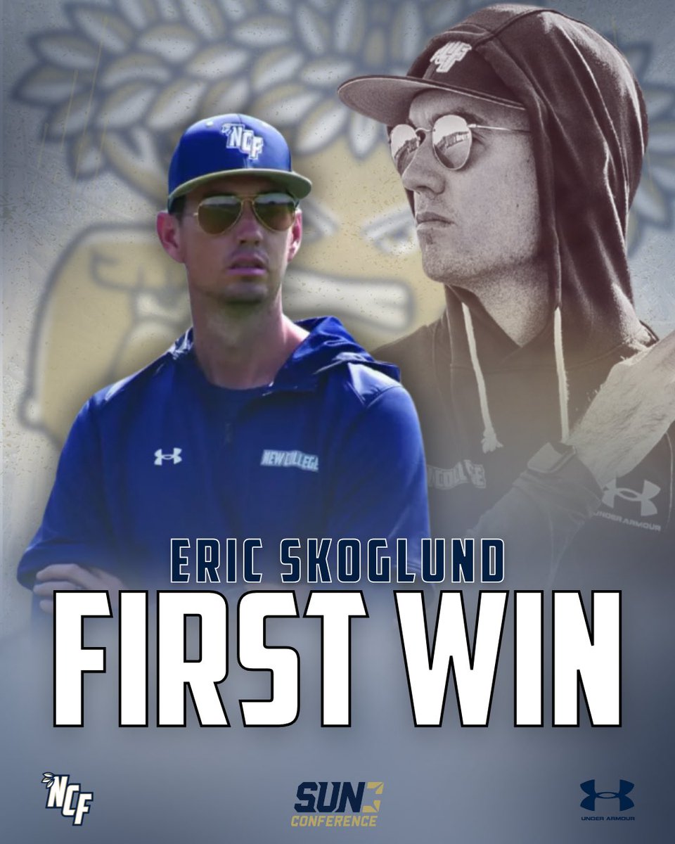 Game One, Won! 

<a href="/NCFBanyansBB/">NCF Baseball</a> takes Game 1 of today’s doubleheader 7-0 over Saint Xavier behind a complete game shutout from Ryan Swartz!

The victory gives <a href="/EricSkoglund25/">Eric Skoglund</a> his first career head coaching victory!

#GoMightyBanyans #BanyanRoots