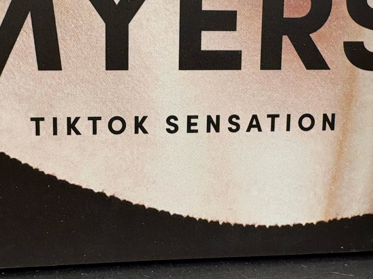 Doing some book cover market research. Can you just put “TikTok sensation” on your book cover? Is anyone verifying that?
