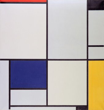boudewijnsteur's tweet photo. Op deze dag in 1944 overleed de Nederlandse schilder Piet Mondriaan, een van de boegbeelden van De Stijl. Hij is vooral bekend van zijn geometrisch-abstracte werk, waarbij hij werkt met horizontale en verticale zwarte lijnen en primaire kleuren https://t.co/bmL68IiuPi
