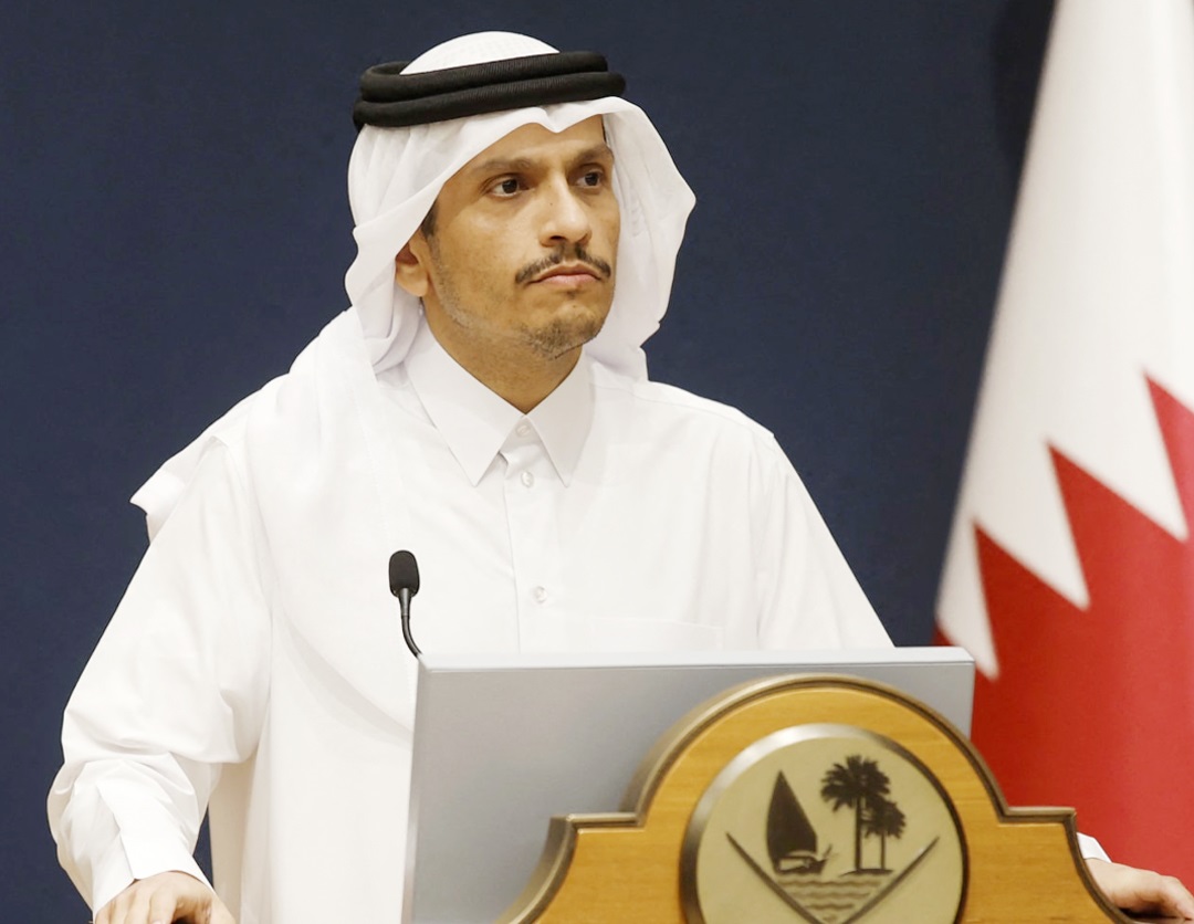 وزير الخارجية القطري زار طهران لبحث جهود خفض التصعيد في المنطقة. أكد لـ لاريجاني تكاتف الجهود لتجنيب شعوب المنطقة تبعات التصعيد 