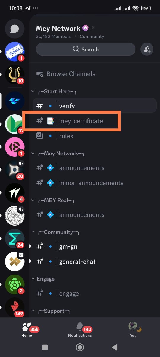 Mey Network ~ Mey Certificate Claim is Live!

<a href="/Mey_Network/">Mey Network</a> operates as a verified Web3 project specializing in real-world asset tokenization via Property Token Offerings, leveraging the $MEY token to enable on-chain property ownership in a $4 trillion market.

How to get Started: