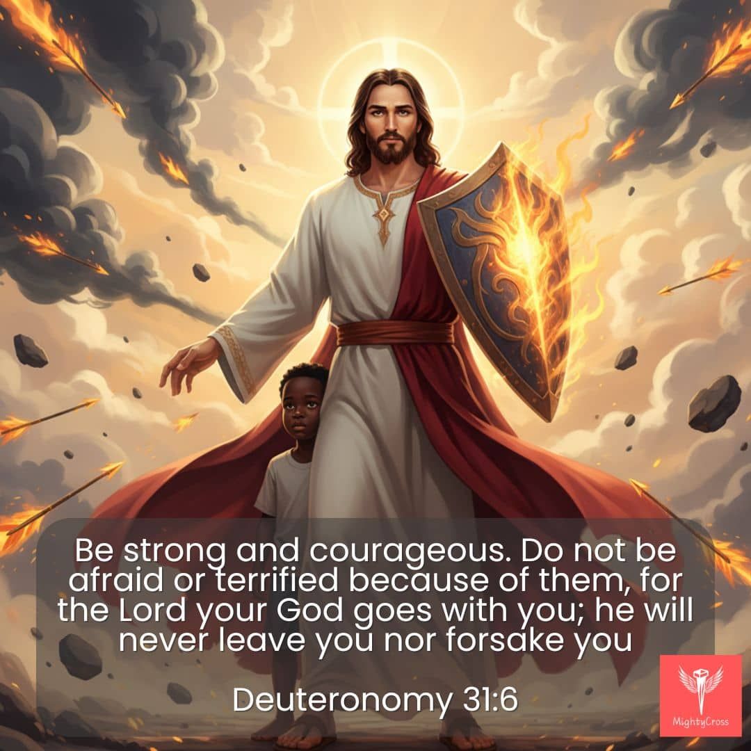 Be strong and courageous. Do not be afraid or terrified because of them, for the Lord your God goes with you; he will never leave you nor forsake you Deuteronomy 31:6

If you Love Jesus, Type Amen ♥️ 

globalowls.com/protection-bib…

#ChristianFaith #christian #christianity
