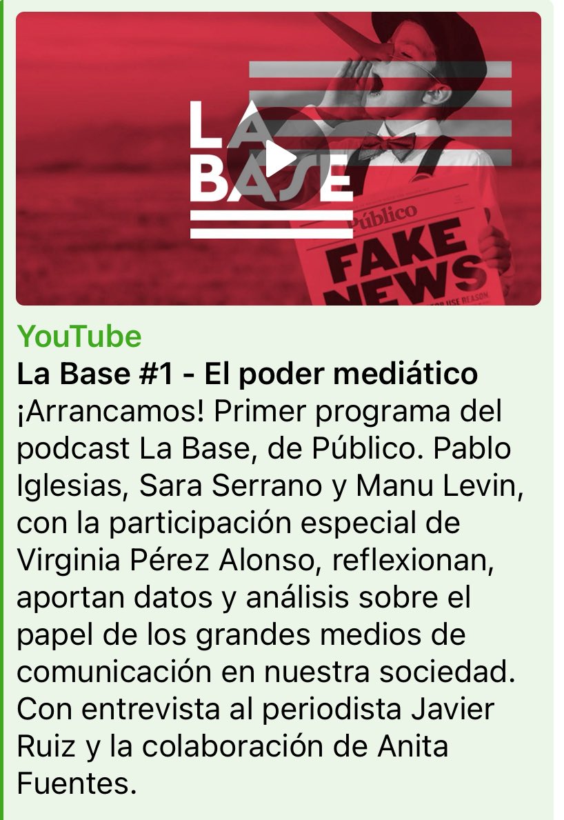 Hace 4 años se emitió el primer programa de La Base. Hoy ostenta el premio iVoox 2025 al mejor podcast de Actualidad y en estos años parió <a href="/CanalRed_TV/">Canal Red</a> <a href="/diario_red_/">Diario Red</a>  <a href="/CanalRedAmLat/">Canal Red América Latina</a> <a href="/DiarioRedAmLat/">Diario Red América Latina</a> y La Base América Latina. Gracias socias y socios por hacerlo posible. Seguimos ✊