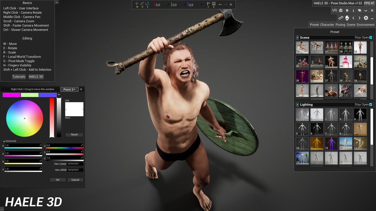 HAELE 3D - Anatomy Drawing Reference Tools tweet media