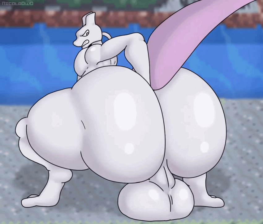 TEAMLEADER_LE0's tweet photo. Someone said for Mewtwo to start "digging in yo butt, twin", and so Mewtwo did so. And they've been digging for a whole hour now. https://t.co/y5Ibjn6kmq