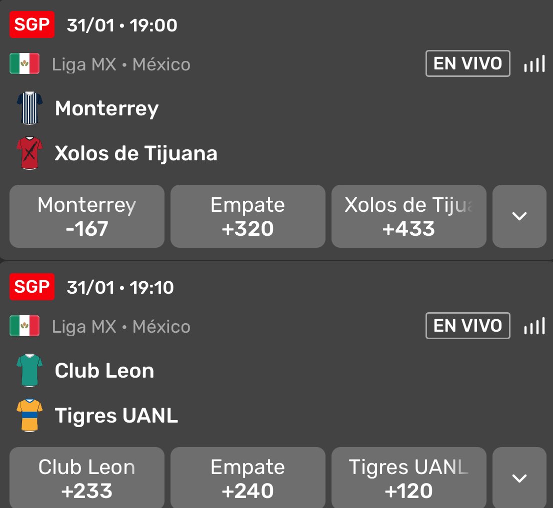 ¡Sobrinos, llegaron los 🎁 🎁!

Regalaré 5 bonos para los que le den Like, RT y comenten con el HT #Playdoit  cómo armarán su Parlay para hoy. 

Así de fácil, así de sencillo, los ganadores tendrán que seguirme.