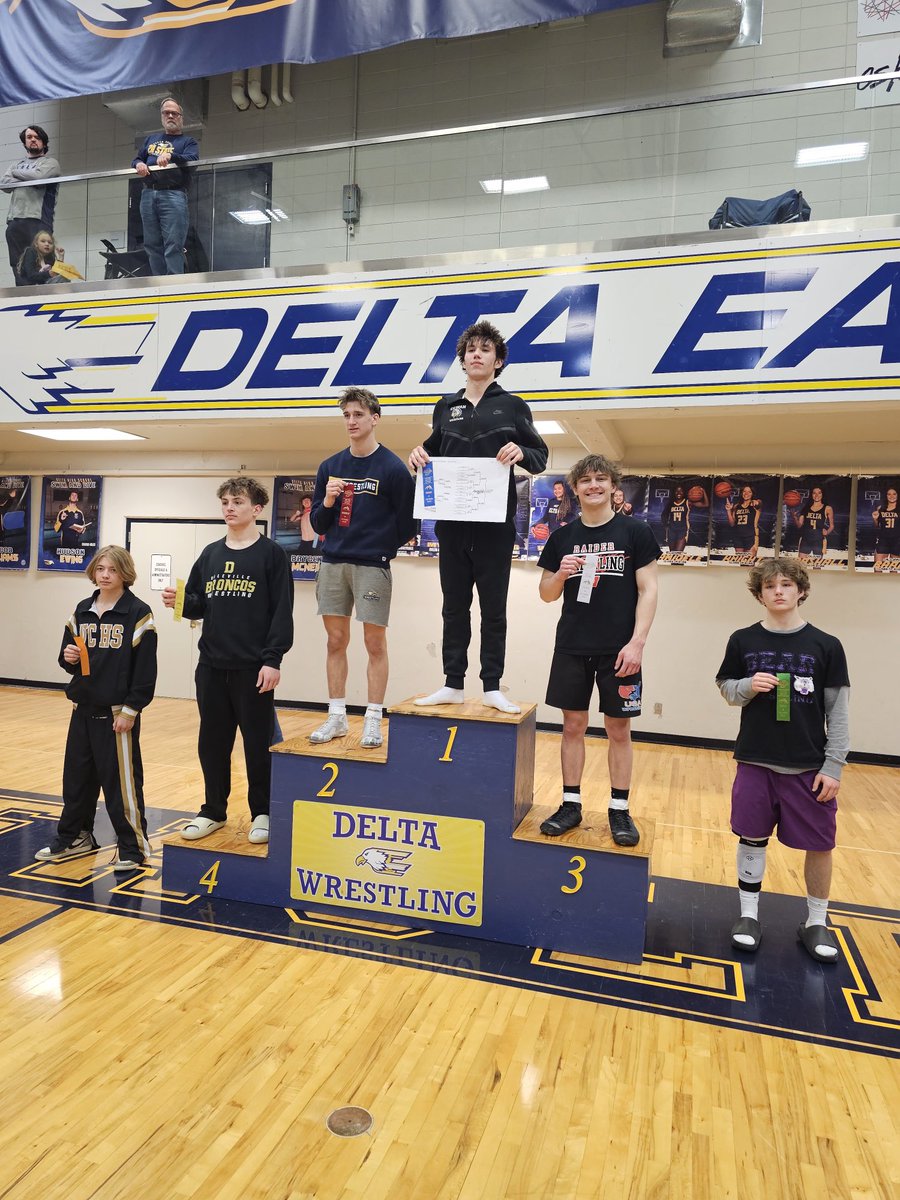 wapathletics's tweet photo. Wrestlers advance to Regional :
Senior Brogan Long finished 3rd and Junior Malachi Johnson both earned their way to qualify. Senior Tommy Ullman finished 5th and will be an alternate ! Congratulations ! #LPSelma https://t.co/ltTt8EMayz