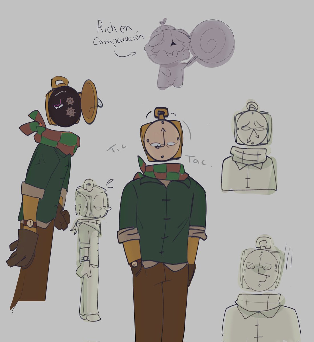 smiletwode's tweet image. algunos doodles de la skin del mc bro #cubiart