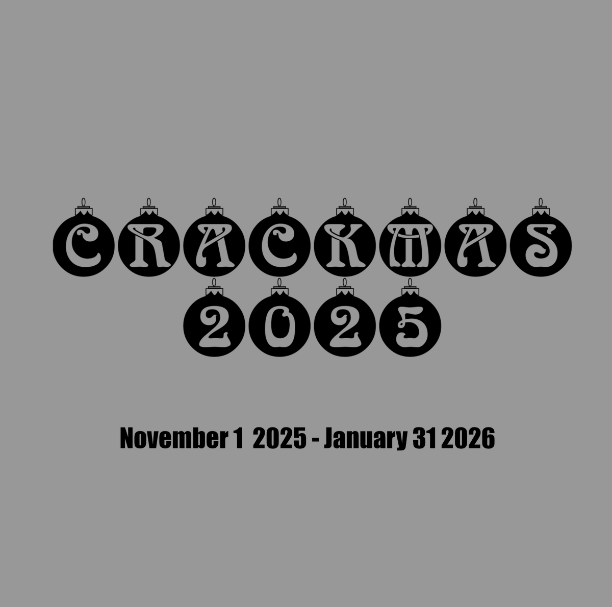 crocksnarters's tweet photo. Today is the last day of the Crackmas '25 Season, we look forward to the next one, hopefully by then we can have the ep so we can do a couple Crackmas '26 shows 👀
All crackmas merch have been discounted just for today, they will be offsale midnight
We love our fans, thank you. https://t.co/G9v6PT6ZX5