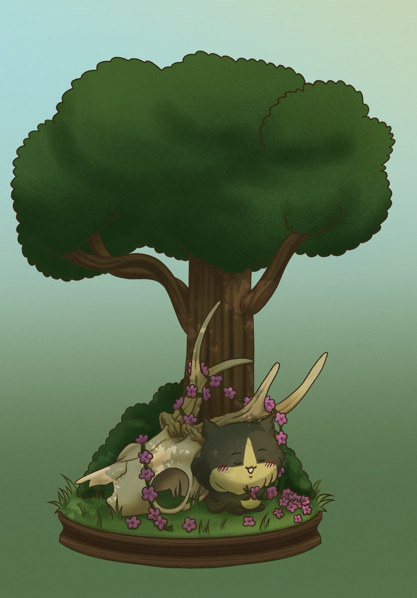 Drew this for a dear friend of mine 💜