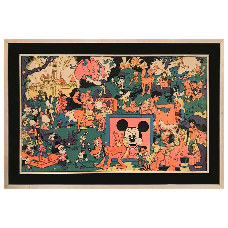 DeprogrammerX's tweet image. This is the Disneyland Memorial Orgy poster that Jeffrey Epstein mentions in the recent drop.

Amazing how it is just how I see Disney these days.